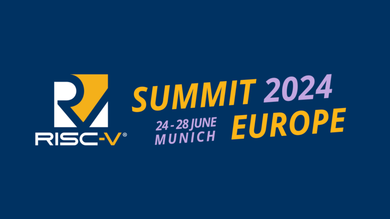 RISCV Summit Europe 2024 RISCV International